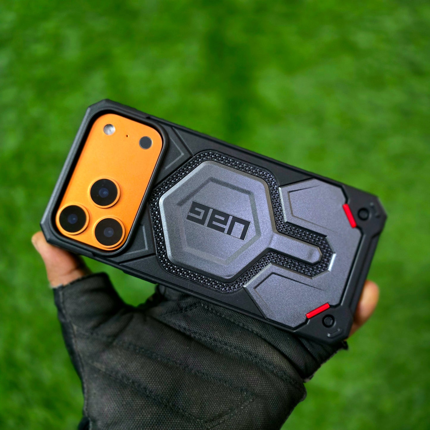 iPhone 17 Pro Max UAG Case, Monarch Pro Kevlar Series with Magsafe - Grey