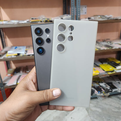 Samsung Galaxy S24 Ultra KZDOO Air Skin Ultra Thin Case with Camera Protection - Purple / Titanium