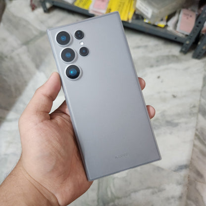 Samsung Galaxy S24 Ultra KZDOO Air Skin Ultra Thin Case with Camera Protection - Black / White