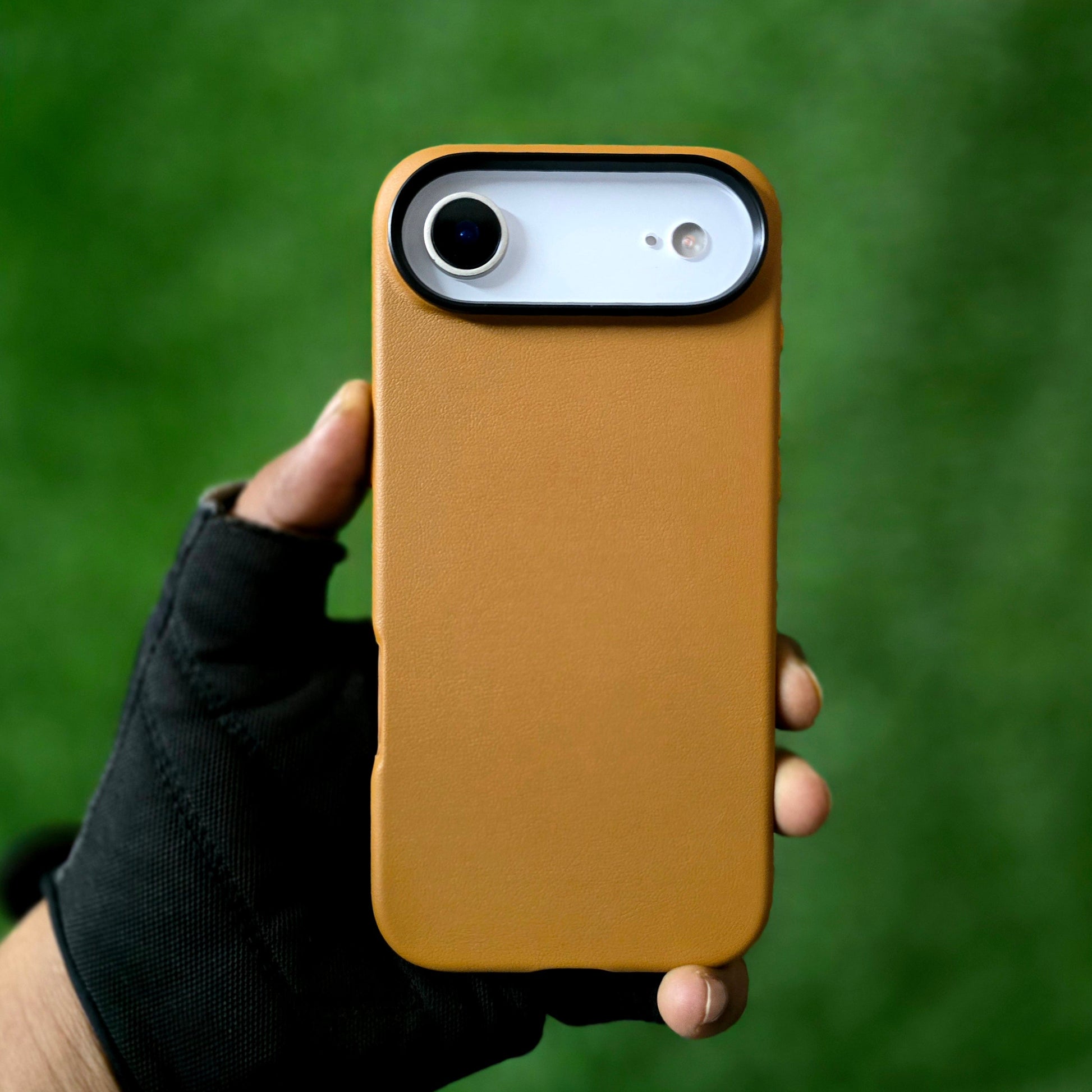 iPhone 17 Air Leather Cover, Genuine Kzdoo Noble Collection Series Leather Case - Brown