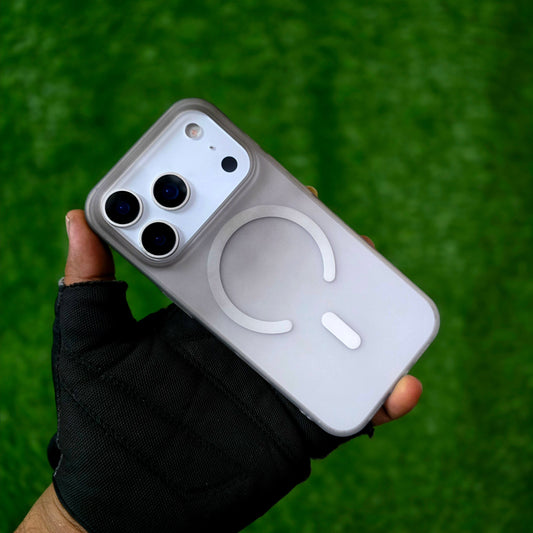 iPhone 17 Pro Max Dual Color Shade Matte Finish Smoke Cover with Magsafe - Black