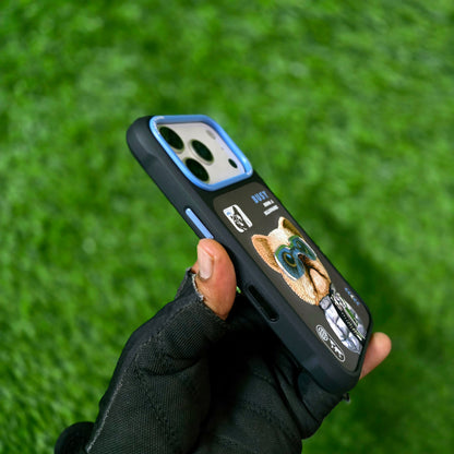 iPhone 17 Pro Max Nimmy Case, 3D Embroidery Winter Jacket Series Back Cover - Dog