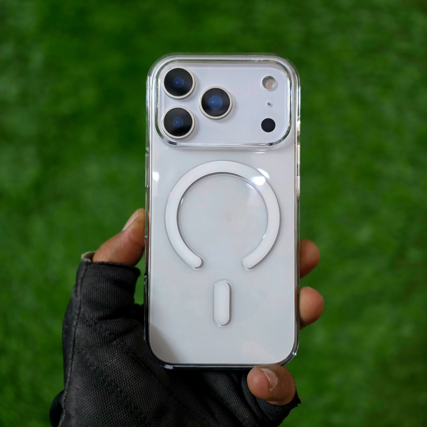 iPhone 17 Pro Crystal Clear Anti-Yellowing Original Transparent Magsafe Case