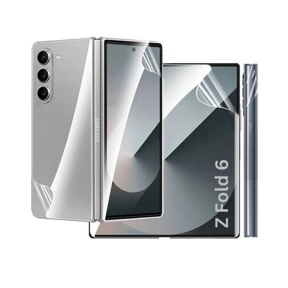 Samsung Galaxy Z Fold 6 Full Body 360° Protection Screen Guard (Not Tempered Glass) Set of 4