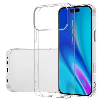 iPhone 17 Pro Max Crystal Clear Anti Yellowing Hard Transparent Back Cover