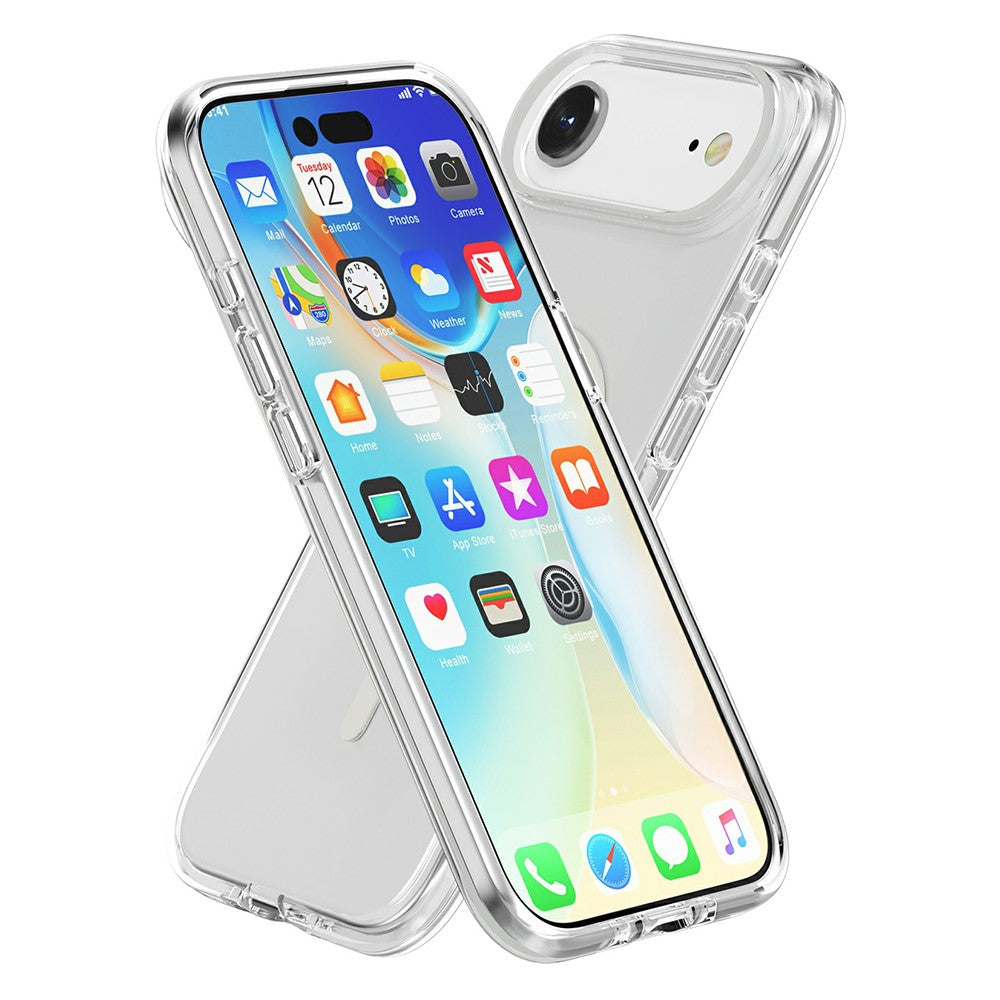 iPhone 17 Air Soft TPU Transparent Magsafe Case - Clear