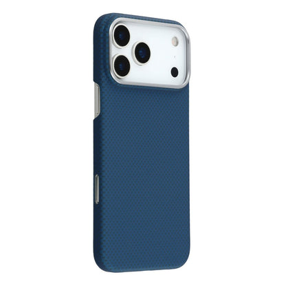 iPhone 17 Pro Max 0.8mm Ultra Slim Carbon Fiber Magnetic Cover with Magsafe - Blue