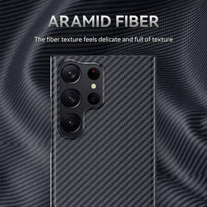 Samsung Galaxy S24 Ultra Carbon Fiber  Real Aramid Kevilar Case