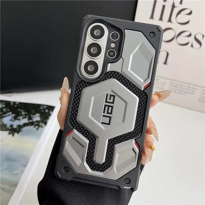 Samsung Galaxy S26 Ultra UAG Case, MonarchPro Series Kevlar Series Rugged Armor Cover with Magsafe - Grey