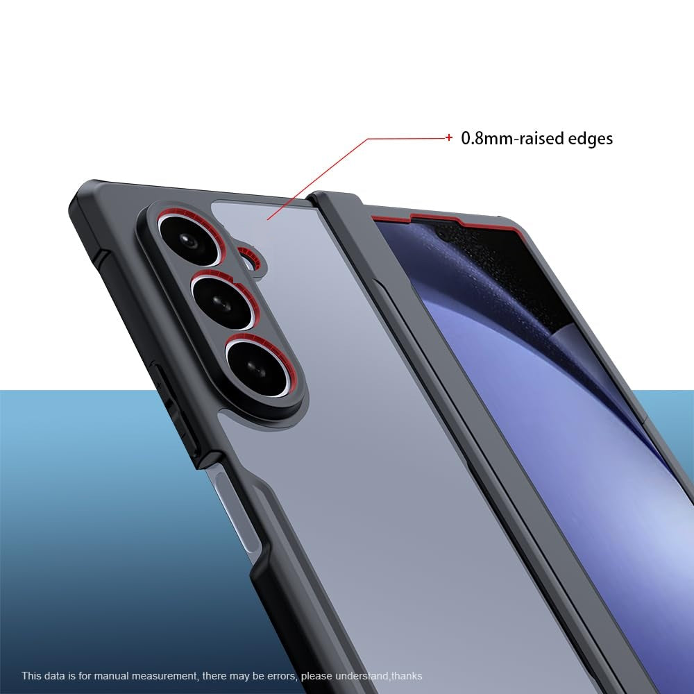 Samsung Z Fold8 Ultra Xundo Hard PC Beetal Series Soft TPU Edges, Hinge Protection, Non-Yellowing Cover
