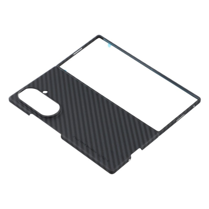 Samsung Fold8 Ultra Carbon Fiber Case, X-level 0.6mm Thin Carbon Fiber Back Cover - Black