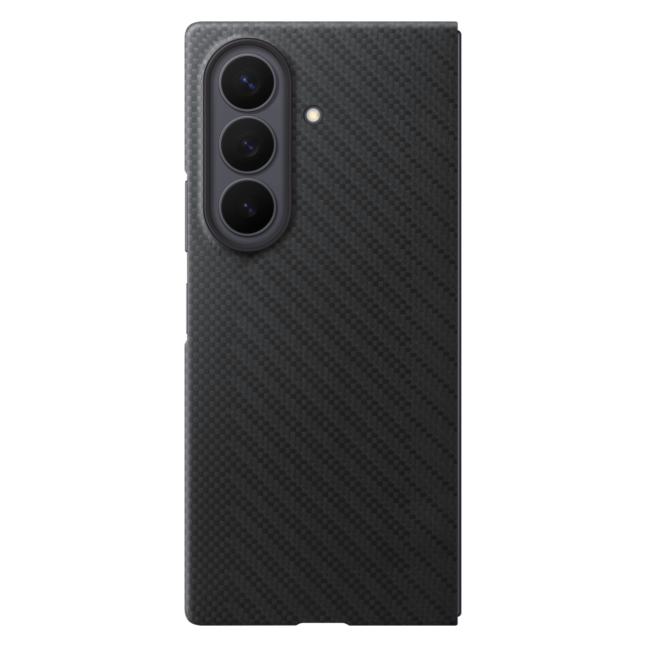 Samsung Fold8 Ultra Carbon Case, 0.8mm Slim Carbon Fiber Cover with Magsafe and Logo - Black