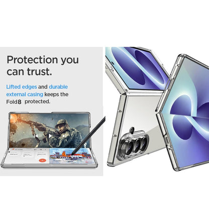 Samsung Z Fold8 Ultra Transparent Case, Crystal Clear Anti-Yellowing Back Cover
