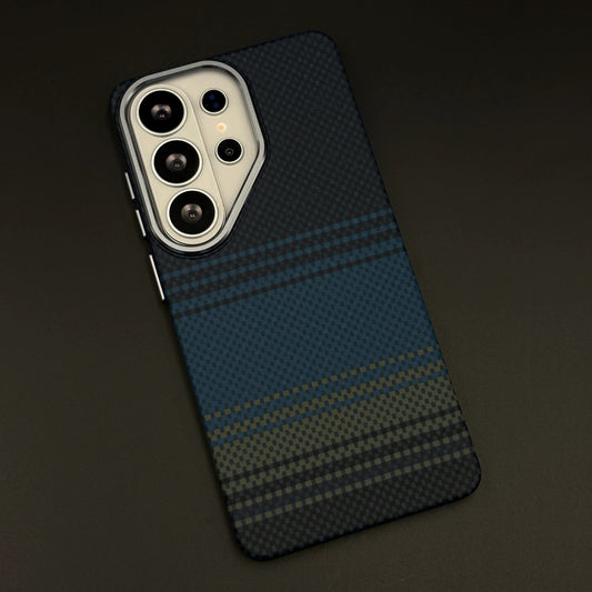 Samsung Galaxy S26 Ultra Carbon Fiber Case, Hard PC Carbon Texture Cover with Magsafe - Moonrise