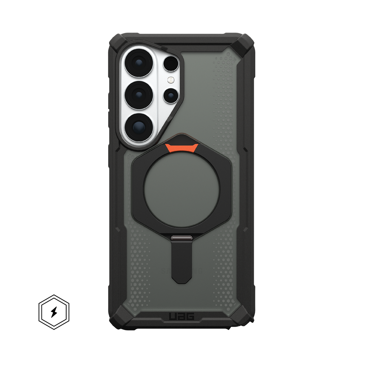 Samsung Galaxy S26 Ultra UAG Cover, Plasma XTE Series Magnetic Ring Holder, Kickstand with Magsafe - Ash