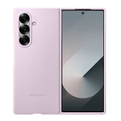 Samsung Galaxy Z Fold7 Leather Case Slim Soft Inside - Pink