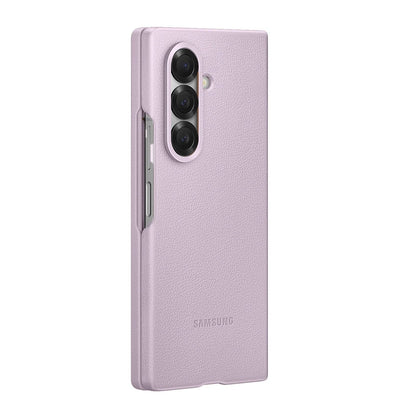 Samsung Galaxy Z Fold7 Leather Case Slim Soft Inside - Pink