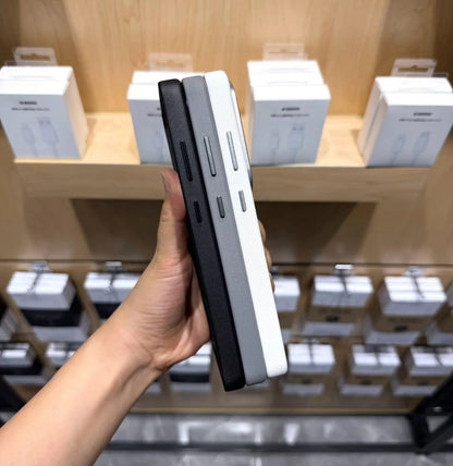 Samsung Galaxy S26 Ultra Leather Case, Genuine Leather Kzdoo Noble Collection Leather Case - White