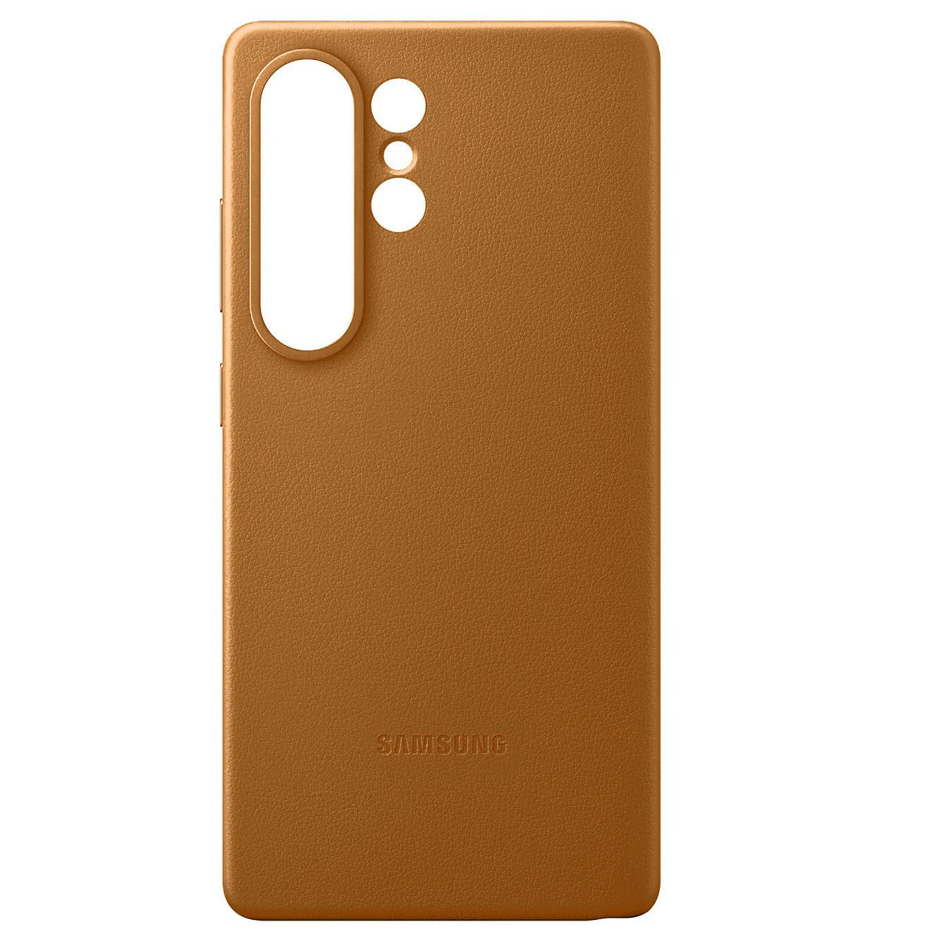 Samsung S26 Ultra Leather Case - Saddle Brown