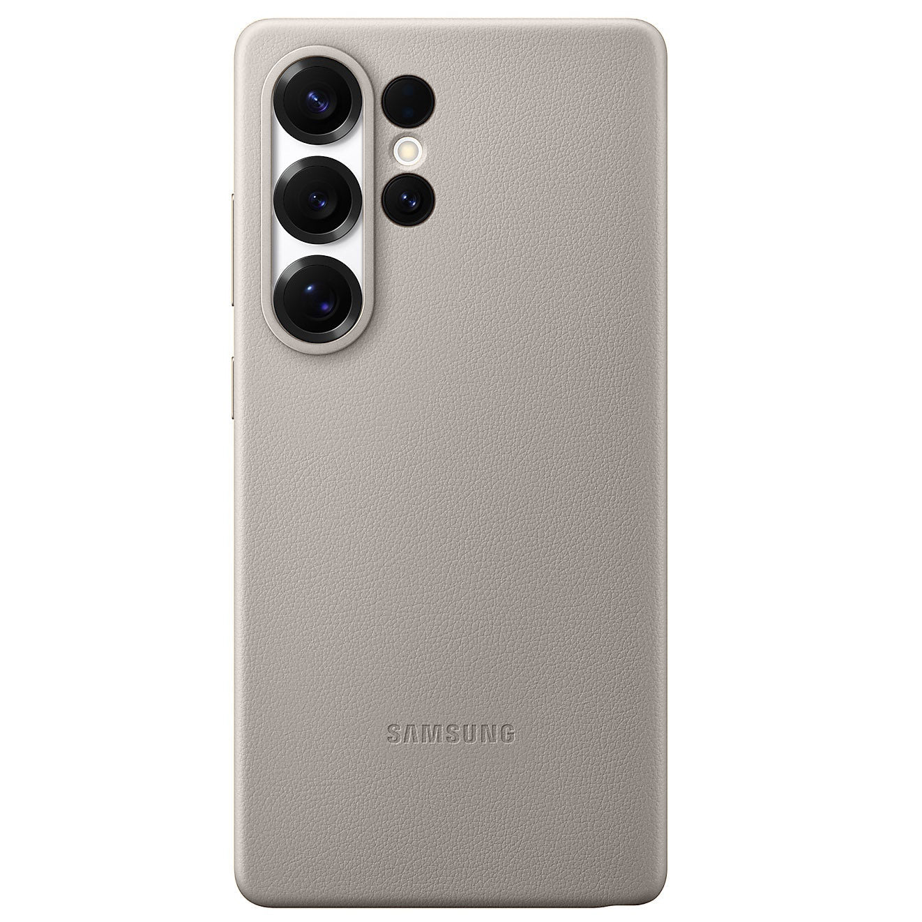 Samsung S26 Ultra Leather Case - Titanium