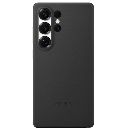 Samsung S26 Ultra Leather Case - Black