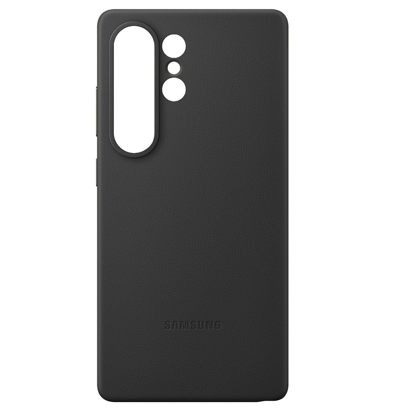 Samsung S26 Ultra Leather Case - Black