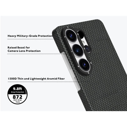 Samsung Galaxy S26 Ultra Youngkit Carbon Fiber Case, Extreme Wing Series Kevlar 1500D Magsafe Case