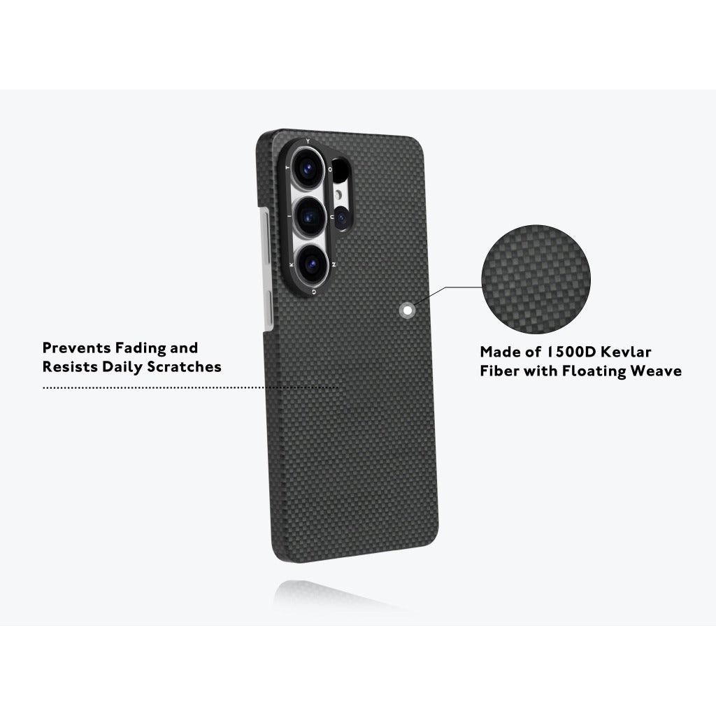 Samsung Galaxy S26 Ultra Youngkit Carbon Fiber Case, Extreme Wing Series Kevlar 1500D Magsafe Case