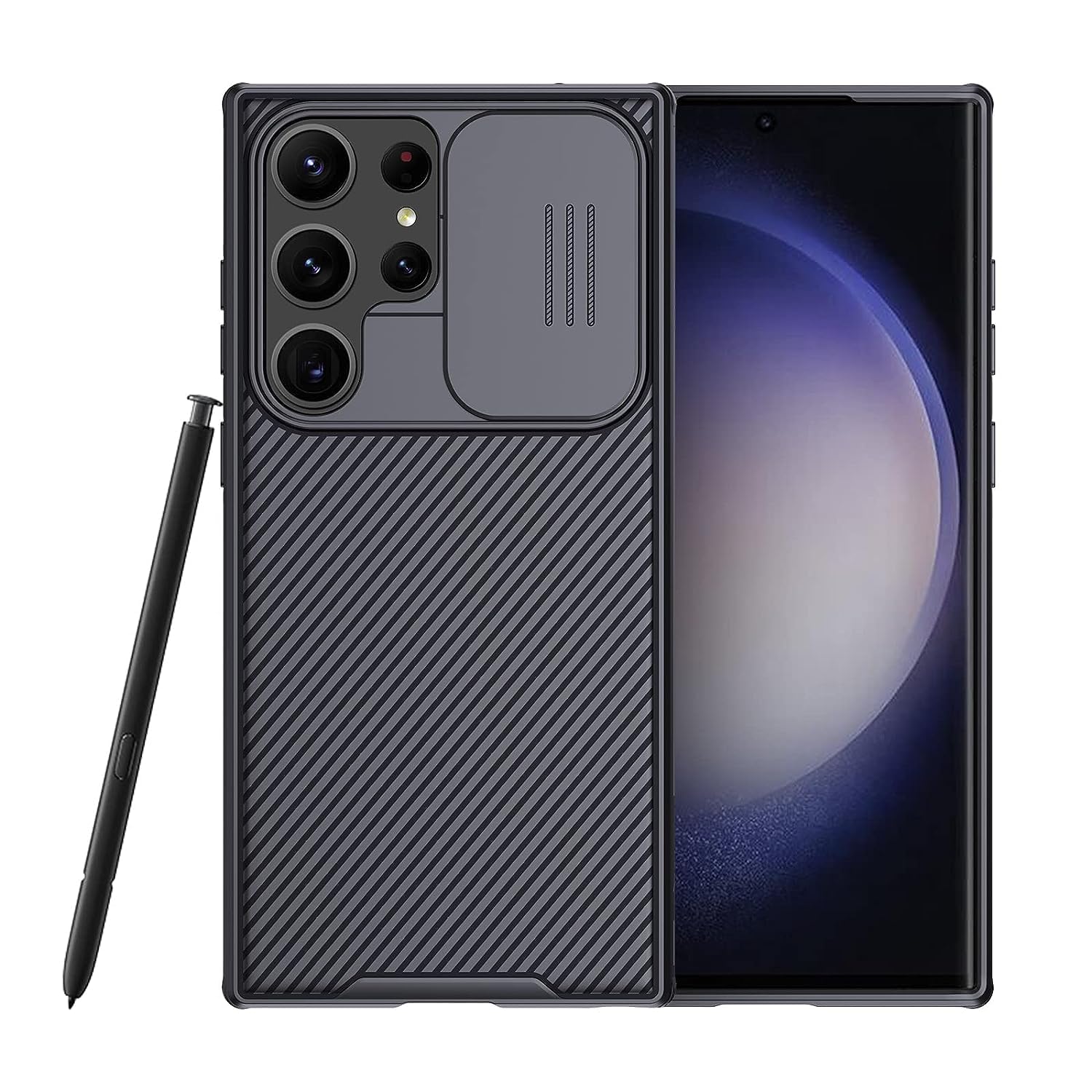 Samsung Galaxy S23 Ultra Cam-Shield Slide Camera Cover Thermoplastic Polyurethane