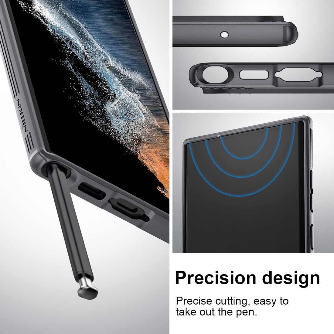 Samsung Galaxy S23 Ultra Cam-Shield Slide Camera Cover Thermoplastic Polyurethane