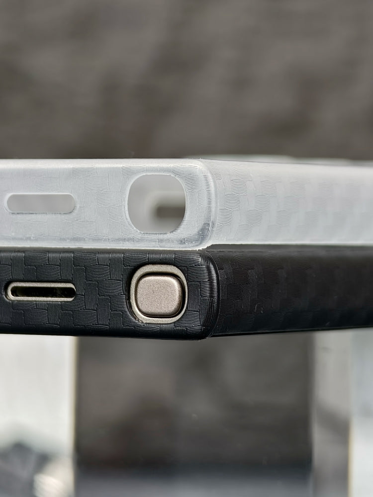 Samsung Galaxy S24 Ultra KZDOO Air Carbon Ultra Thin Case with Camera Protection - Purple / Titanium