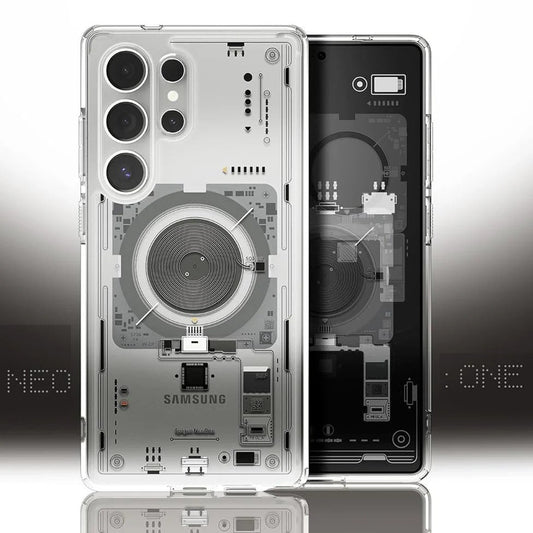 Samsung Galaxy S26 Ultra Neo One Machine Shockproof Case with Magsafe - Clear