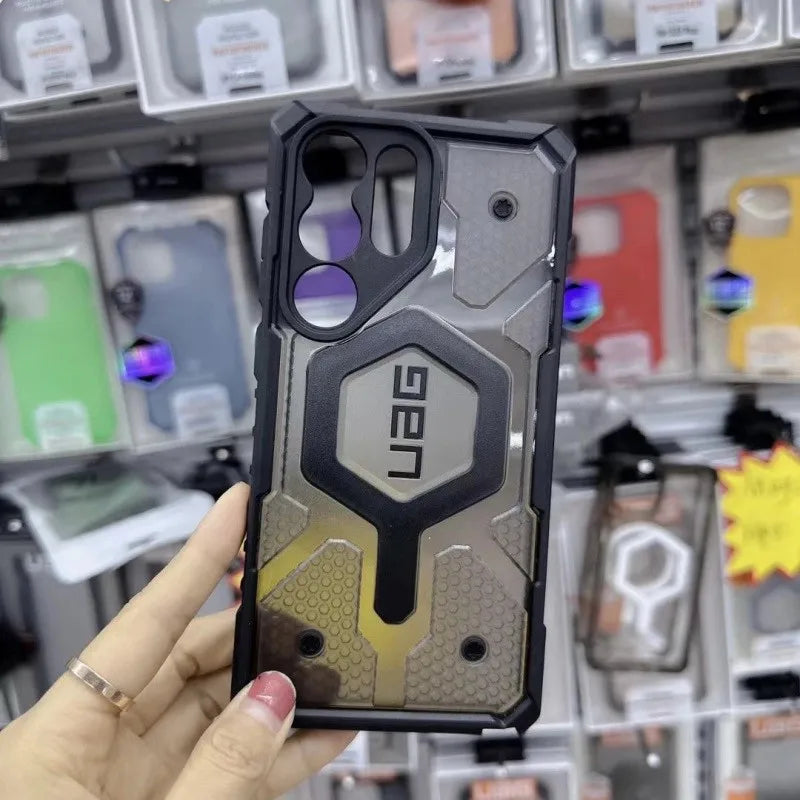 Samsung Galaxy S23 Ultra UAG Pathfinder Series Rugged Armor - Smoky Black