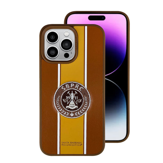 iPhone 14 Pro Max Gareth Series Genuine Santa Barbara Leather Case