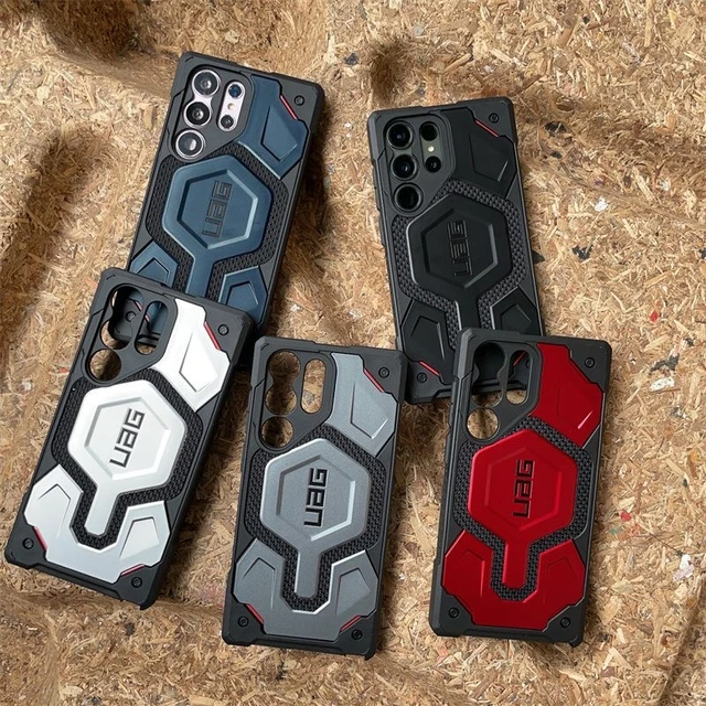 Samsung Galaxy S23 Ultra UAG Monarch Pro Kevlar Rugged Heavy Duty Protective Case With Magsafe