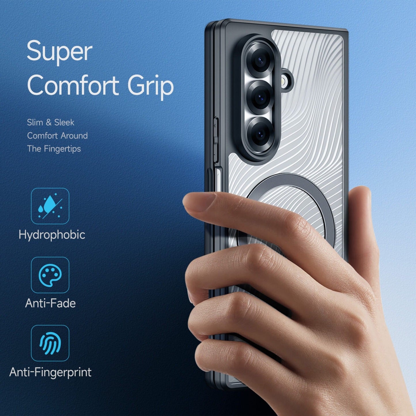 Samsung Galaxy Z Fold7 DUX DUCIS AIMO Series Magnetic Matte Finish Case with Magsafe