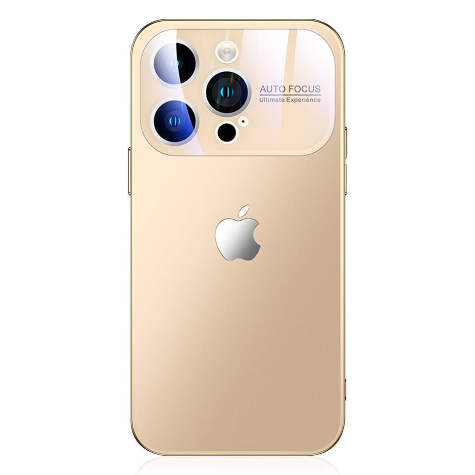 iPhone 14 Pro Full Lens Glass Case With Logo