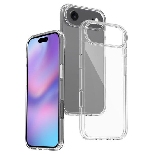 iPhone 17 Air Shockproof Soft TPU Transparent Case - Clear