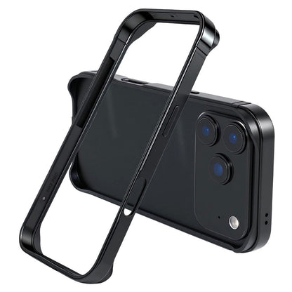 iPhone 17 Pro Max Frame Bumper Cover Inner Soft (No Back) - Black