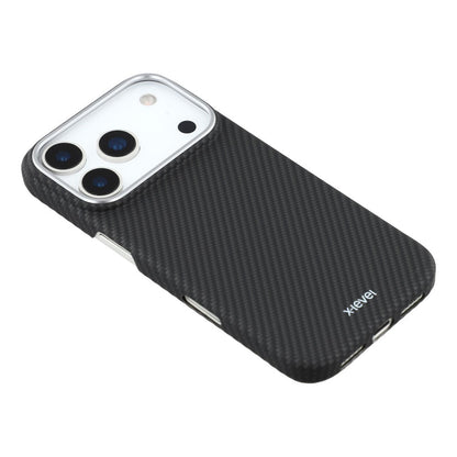 iPhone 17 Pro Max Carbon Fiber 0.6mm Slim X-LEVEL Carbon Case - Black