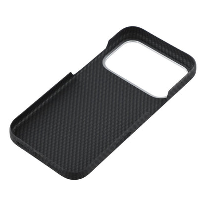 iPhone 17 Pro Max Carbon Fiber 0.6mm Slim X-LEVEL Carbon Case - Black