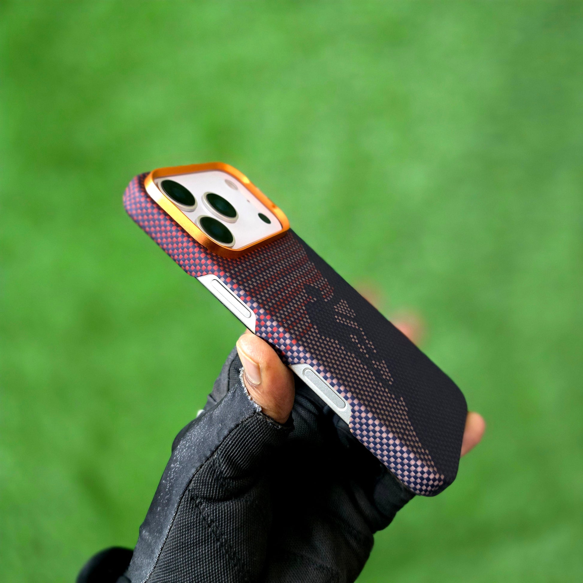 iPhone 17 Pro Max 0.4mm Thin Original SLIVA Real Aramid Carbon Fiber Case with Magsafe - Climber