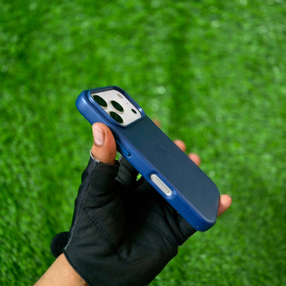 iPhone 17 Pro Max Leather Case with Magsafe - Blue