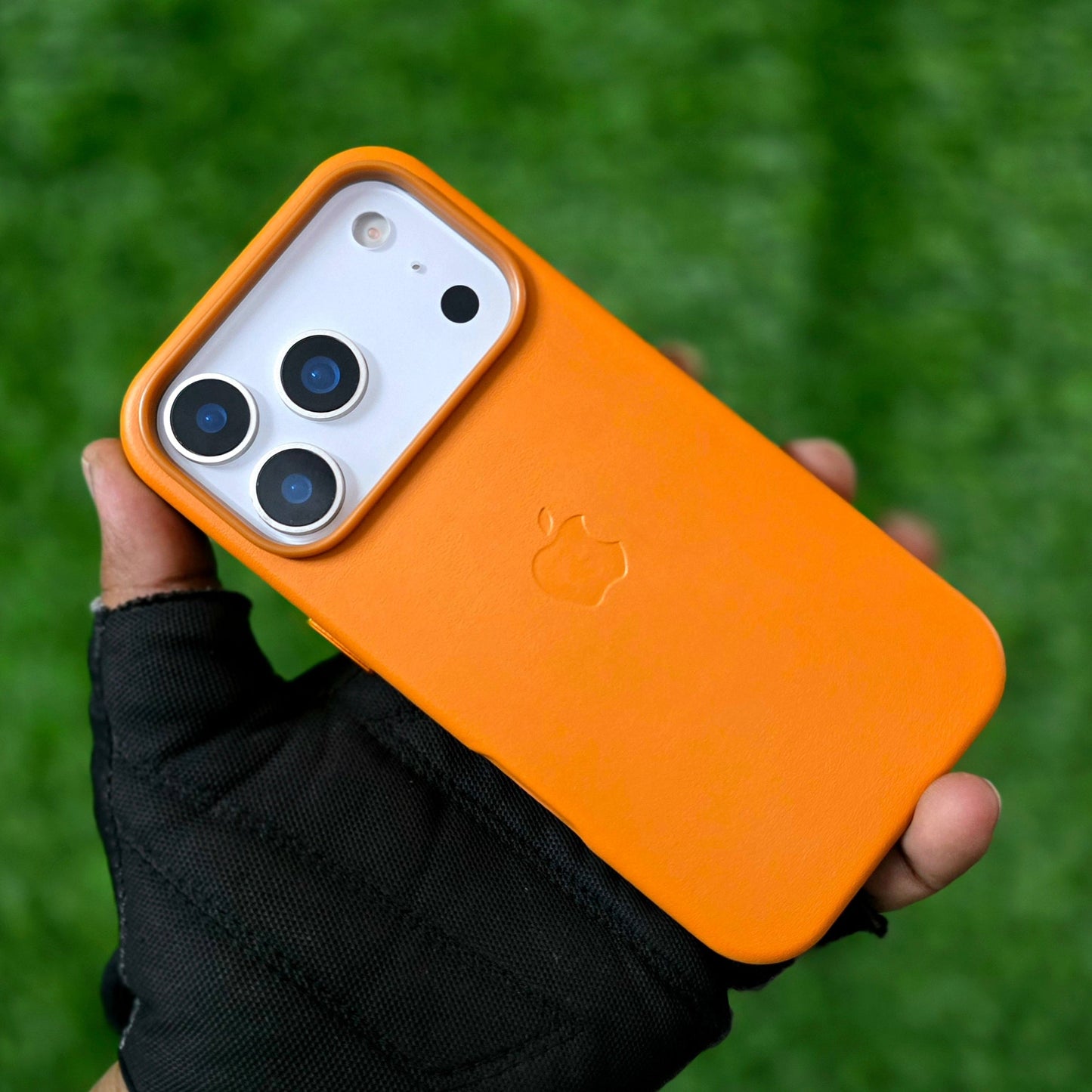 iPhone 17 Pro Max Leather Case with Magsafe - Golden Brown