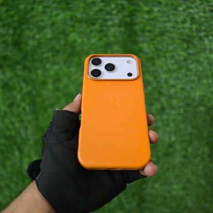 iPhone 17 Pro Max Leather Case with Magsafe - Golden Brown