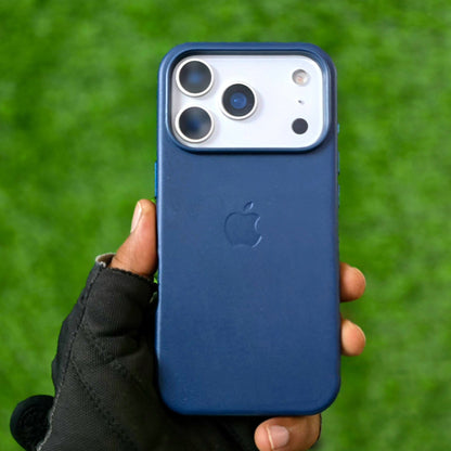 iPhone 17 Pro Max Leather Case with Magsafe - Blue