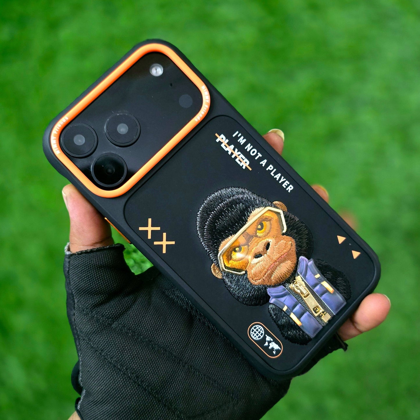 iPhone 17 Pro Max Nimmy Case, 3D Embroidery Winter Jacket Series Back Cover - Goriila