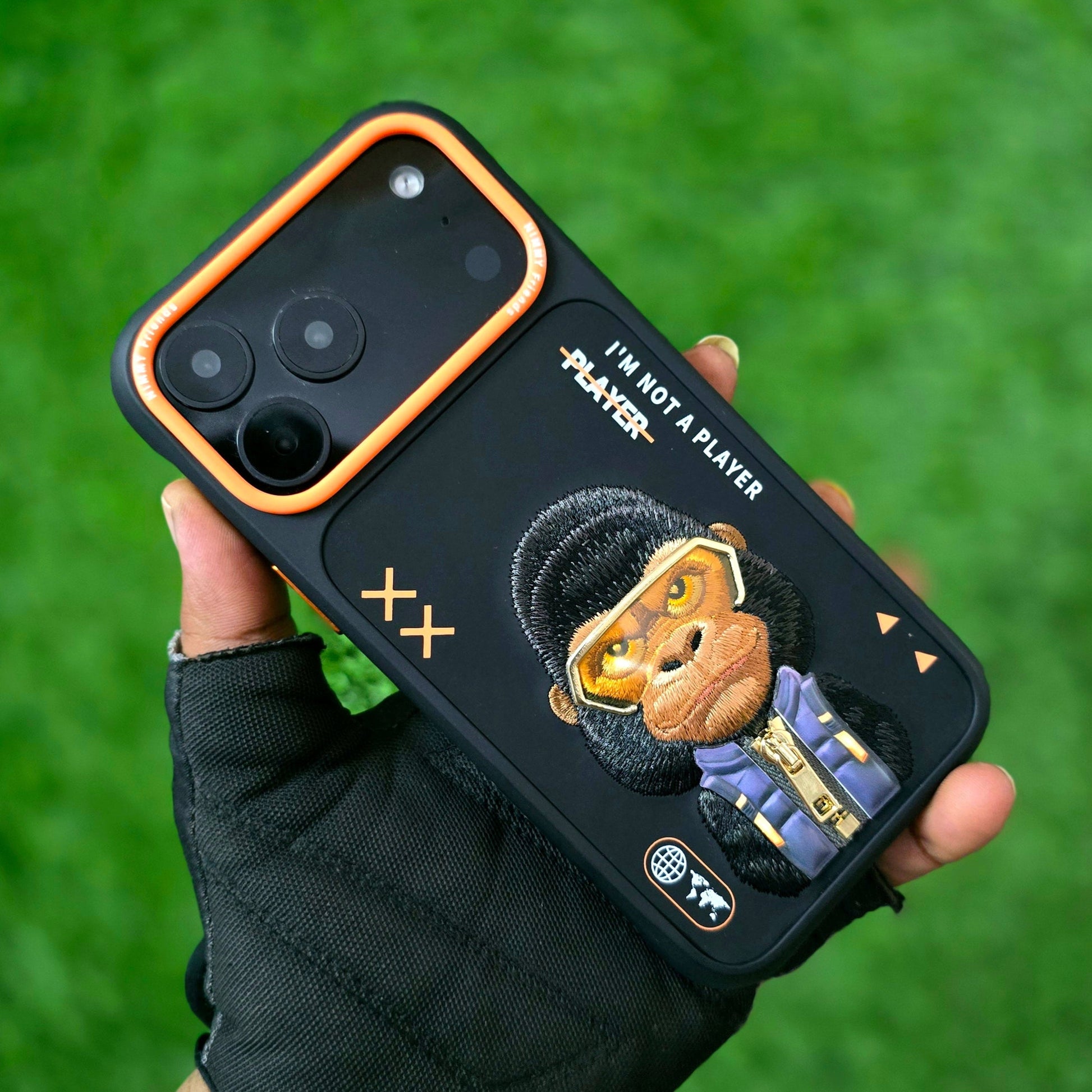 iPhone 17 Pro Max Nimmy Case, 3D Embroidery Winter Jacket Series Back Cover - Goriila