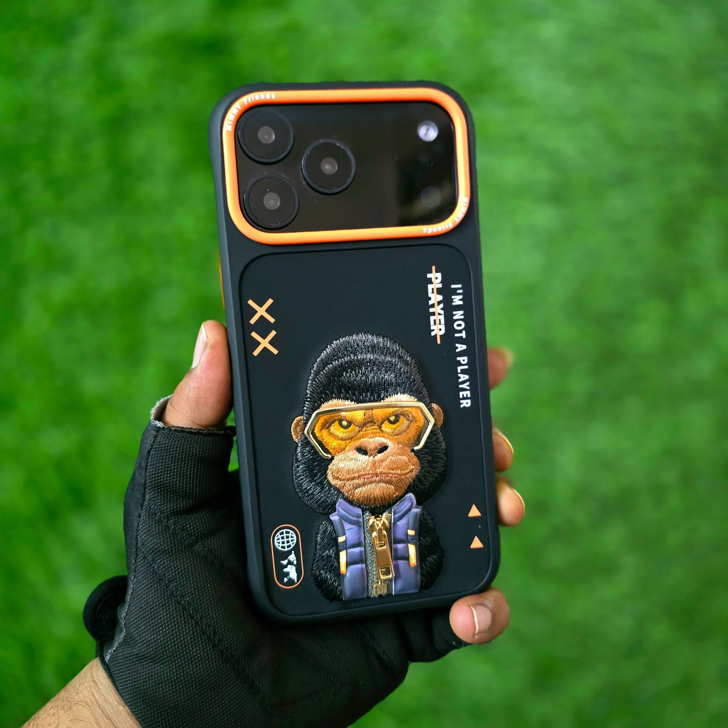 iPhone 17 Pro Max Nimmy Case, 3D Embroidery Winter Jacket Series Back Cover - Goriila