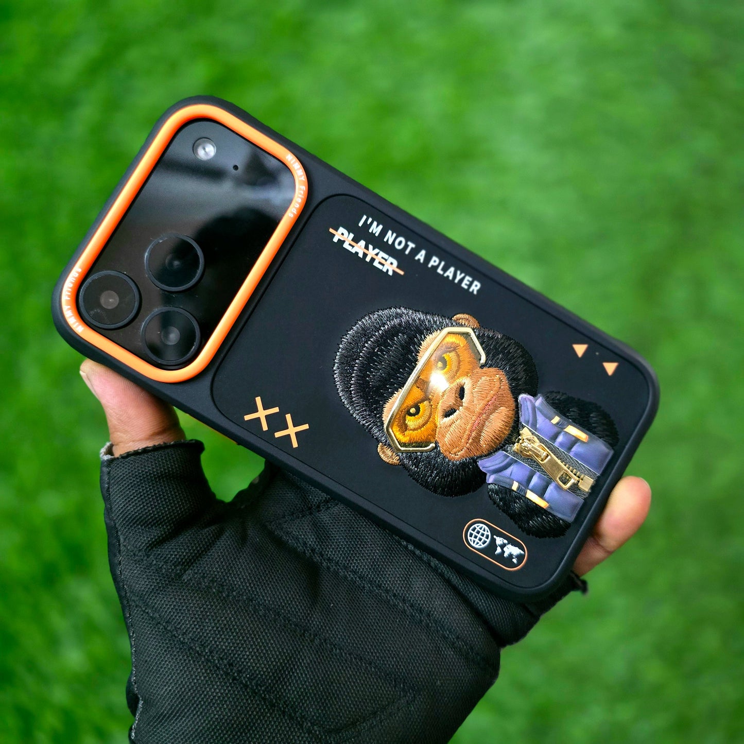 iPhone 17 Pro Max Nimmy Case, 3D Embroidery Winter Jacket Series Back Cover - Goriila